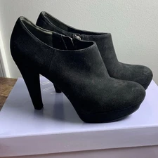 Marc Fisher Suede High Heel Booties Streetwear Chic size 6.5