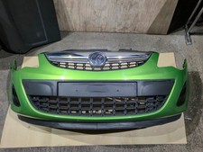 Vauxhall Corsa D Mk3 3dr (2006-2014) Front Bumper & Grille Z30P LIME GREEN MET