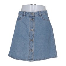 Noisy May, Jeansrock, Größe: M, Blau, Baumwolle, Einfarbig, Denim, Damen #q8h