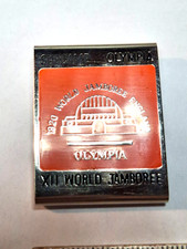 Passante per cintura SCOUT in metallo 12° Jamboree 1967 sottocampo Olympia