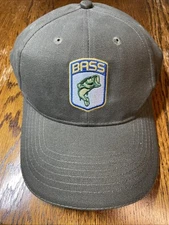 B.A.S.S. Cap/Hat Adjustable BASS ANGLERS SPORTSMAN SOCIETY OFFICIAL MEMBER 