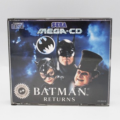 Batman Returns PAL Spiel komplett in Box für Mega CD