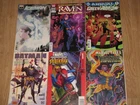 LOT of 6 COMIC BOOKS SOME VINTAGE? BATMAN SPIDERMAN RAVEN GREEN ARROW THANOS