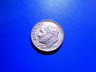 1964-D 10 cents Roosevelt Dime  Lightly Circulat (photos) .900 SILVER  2.9 grams — photo 1