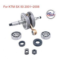 Kit Dado Asta Guarnizione Cuscinetto Albero Motore Adatto Per KTM 50CC 65CC SX Pro Ricambi Senior
