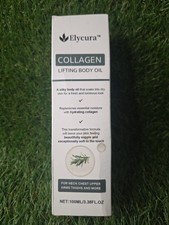 Elycura Collagen Lifting Body Oil Hydrating Rosemary Scent 3.38 fl oz