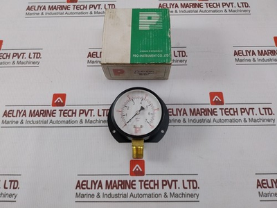 #ad PRO INSTRUMENT KC G17 Pressure Gauge 0 TO 7 KG CM2 0 TO 100 PSI $220.99