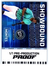 2024 Leaf Metal Press Pass Baseball Proof #1/1 Lazaro Montes