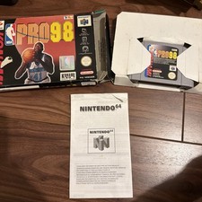 ebay® Auktion 236766795377 | NBA Pro 98 Nintendo 64 PAL, komplett seltene UK Version Thumbnail of ebay® auction 236766795377 | NBA Pro 98 Nintendo 64 PAL, komplett seltene UK Version