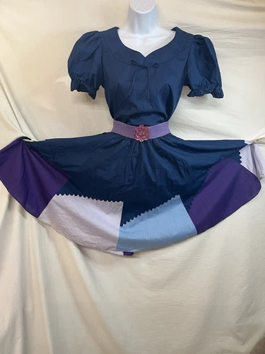 Vintage Dress Circle Square Dance Rockabilly Cottage Prairie Vintage vintage concert t-shirt, vintage, single stitch, B+ condition