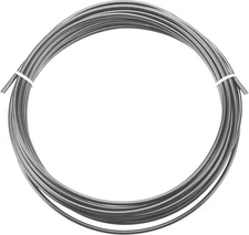 Jagwire 4mm Sport Derailleur Housing with Slick-Lube Liner 10M Roll, Gray