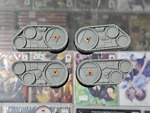 Starcom Shadow Raider Track Teil Zubehör Angriffsfahrzeug Coleco 1986 Set 4