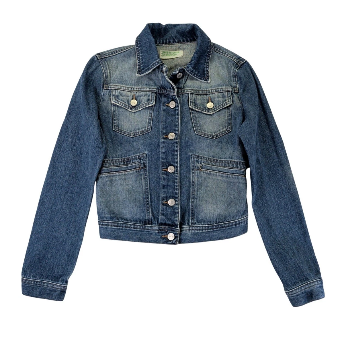 BENETTON JEANS デニムジャケット United Colors of Benetton Denim Coats, Jackets & Vests for Women