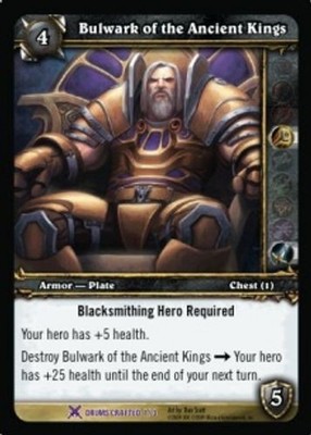 Bollwerk der alten Könige - Crafted - World of Warcraft TCG