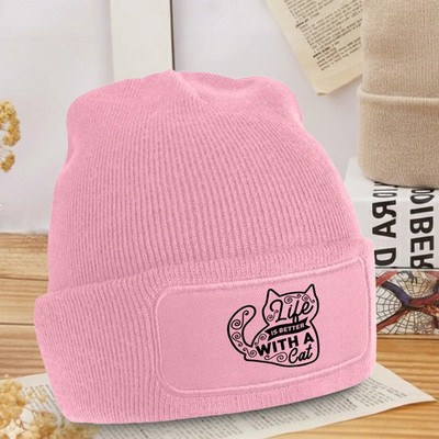 Das Leben ist besser mit einer Mütze Katzenliebhaber Haustiere Geburtstagsgeschenk für Sie und Ihn