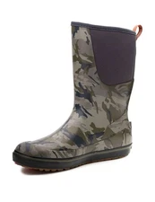 Grundens 12” Deck Boot 60014 REFRACTION CAMO - Size 10 - 100% Waterproof