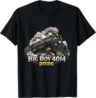 Lionel Legacy Scale Big Boy 4014 Steam Locomotive 3-Rail Big Boy 4014 Steam Engine Locomotive Train T-Shirt