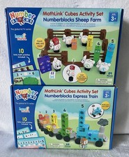 Numberblocks Express Train Sheep Farm Mathlink Cubes Sets, Preschool Learning