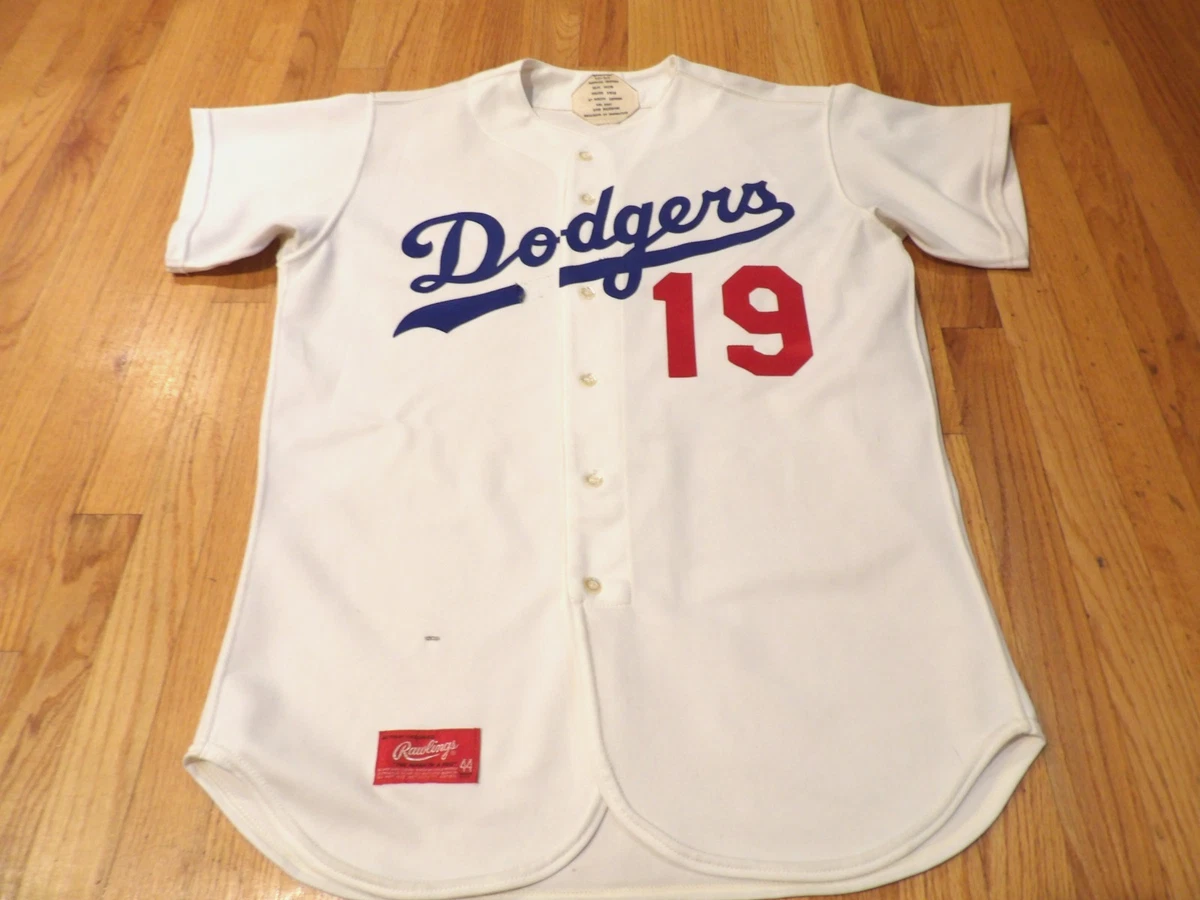 Maillot de baseball RAWLINGS blanc homme 2XL XXL bleu chemise