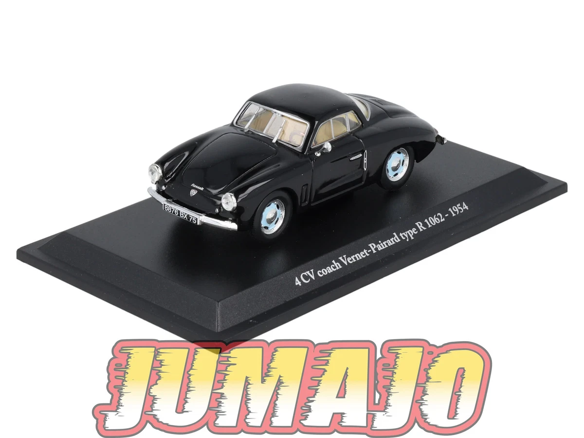 Renault 4 CV 4CV Coach Vernet-Pairard type R 1062 1954 Eligor 1/43 voiture miniature pas cher - Collection