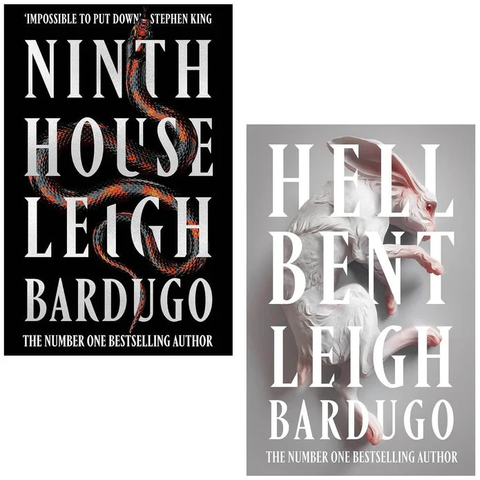 Leigh Bardugo Alex Stern Series 2 Books Collection Set Ninth House, Hell Bent