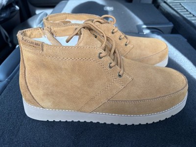 KOOLABURRA BY UGG ASAIAH BOOTS MEN'S SIZE 11 CHESTNUT 1122211 Faux Fur Shoes New