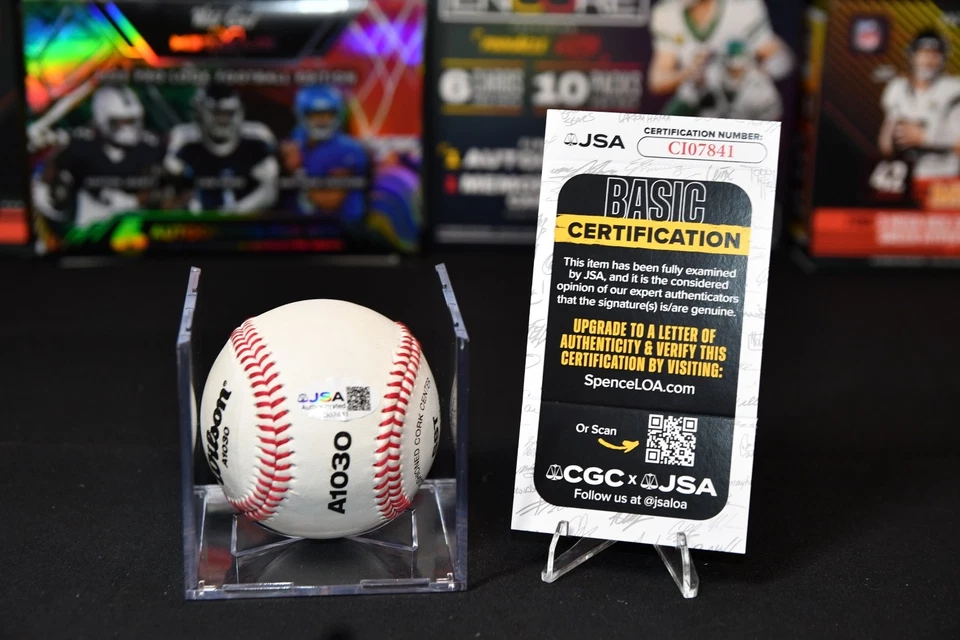 Béisbol Autografiado Roger Clemens "CY7" Inscrito **Autenticado por JSA** Foto 4 de 4