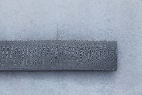 Custom handmade beautiful ladder pattern Damascus steel billet bar # DSC-1004 - Picture 17 of 21
