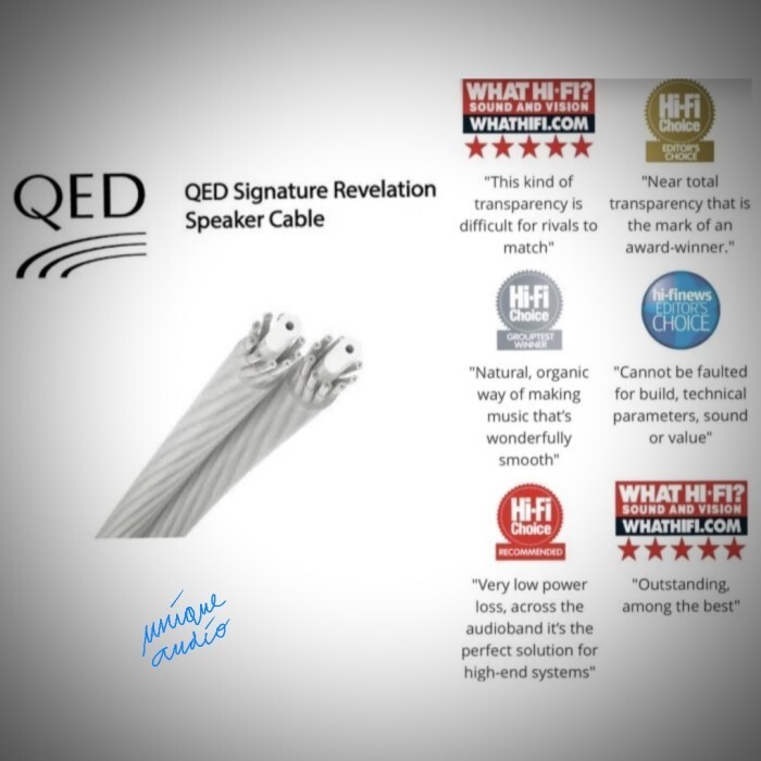 Qed Revelation Signature Speaker Jumper Cable x 4 (Set for 2