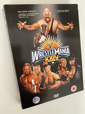 WWE レッスルマニア 24  (3枚組) [DVD] Amazon.co.jp: WWE レッスルマニア 24 (3枚組) [DVD] : プロレス