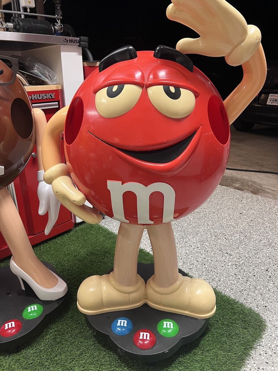Collector Set of 5 ❤️M&M Life Size Figure Candy Store Collector Set of 5 ❤️M&M Life Size Figure Candy Store