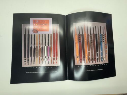 Vintage 1990's BG Handcrafted Guitar Straps Catalog Brochure - Picture 3 of 3