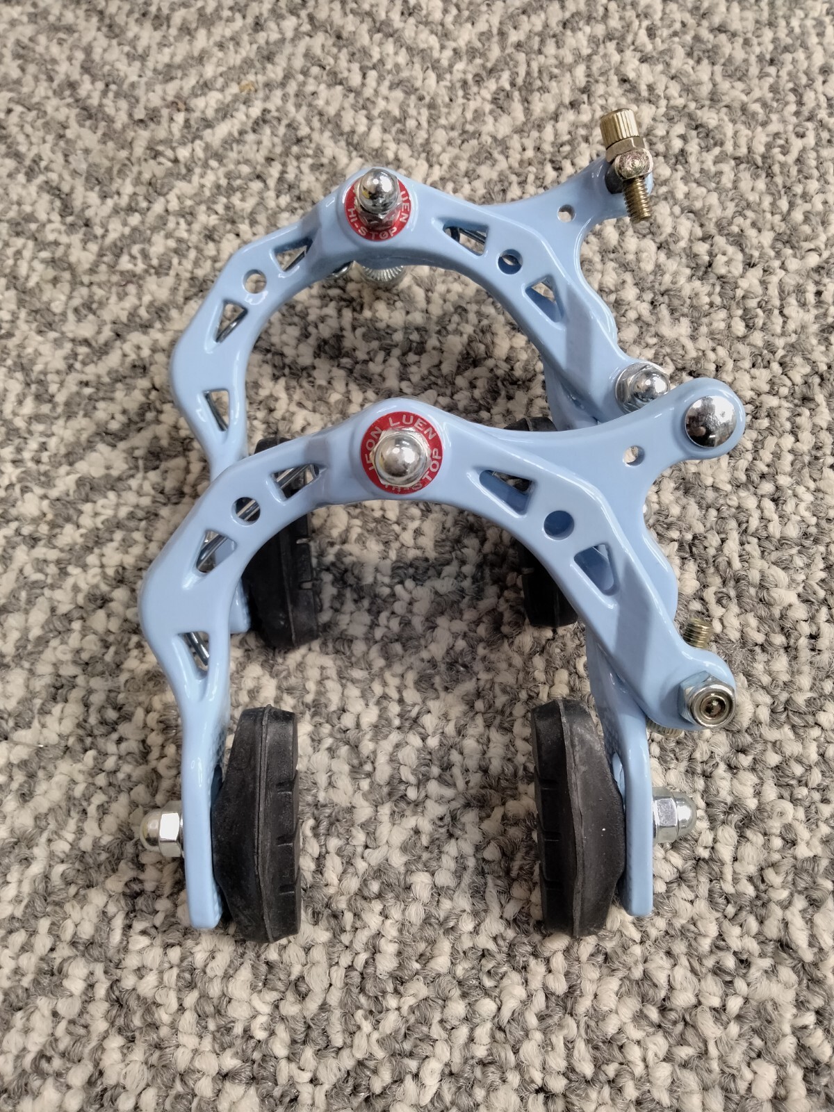 Ladder Bar Caliper Brake set Front/Rear Troll Blues Old School Bmx