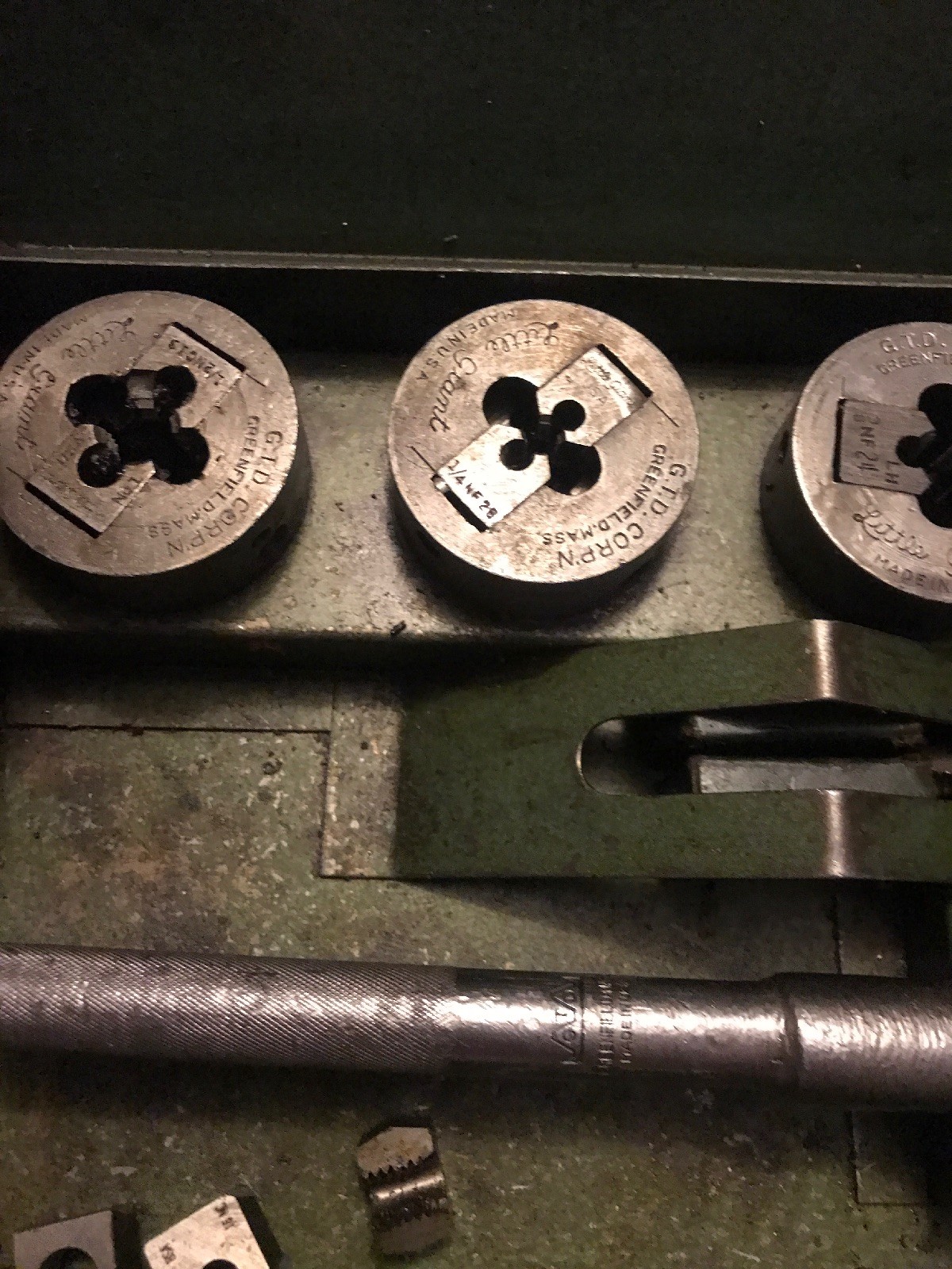 Greenfield Little Giant Screw Plate Die Set 310 Vintage eBay