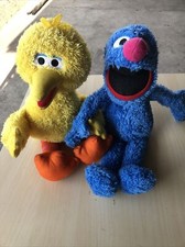 Kohls Cares Sesame Street Big Bird And Grover 14 In Plush Lot