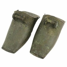18th Century Pair of Spanish Colonial Brass Stirrups