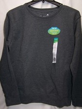 Long Sleeve Shirt HANES Women's Comfortsoft Crew Medium 8-10 SLATE Heather