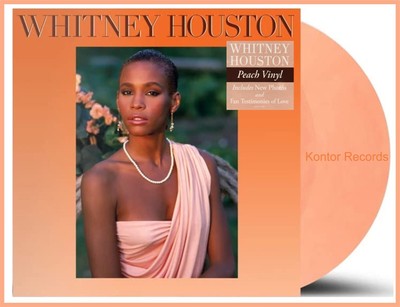 Whitney Houston ''whitney houston'' peach-coloured Vinyl LP NEU Album 2023 Reissue