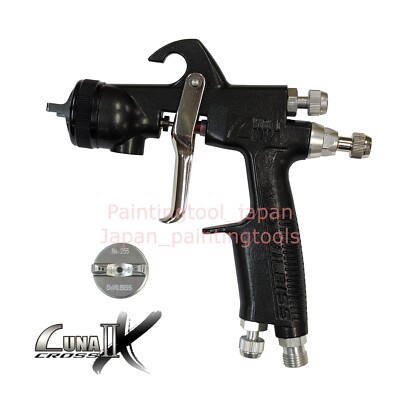 DeVilbiss LUNA2X-PR-18G 1.8mm für Primer Surfacer Gravity Sprühpistole Seite Cup