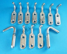 12 x Rope Hooks Bolt-on Medium Duty Ford Transit Pick Up & Trailer Horsebox