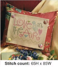 LOVE IS IN THE AIR  CROSS STITCH PATTERN ONLY   YD  RYP