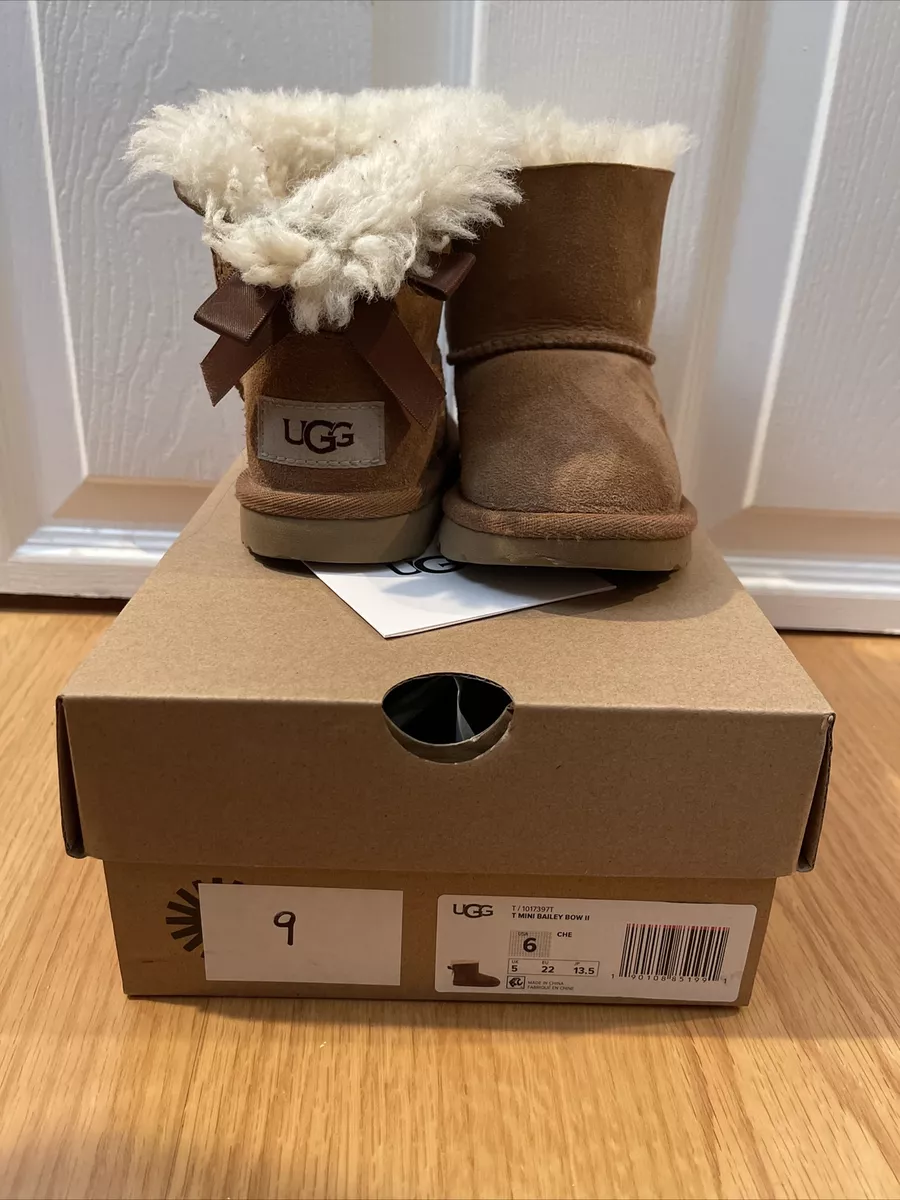 Girl uggs with bows sale