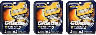 Gillette Fusion ProShield Men's Razor Blade Refill Cartridges 4ct (3 Pack)