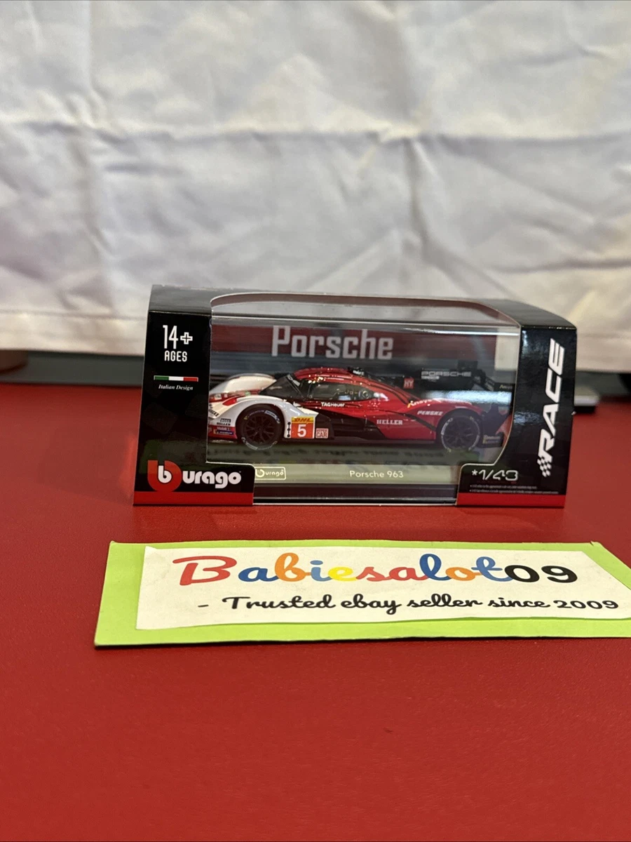 Modèle Réduit Porsche 963 #6 - WEC 2023 - Burago 1/43 - Estre/Lotterer/Vanthoor - Neuf