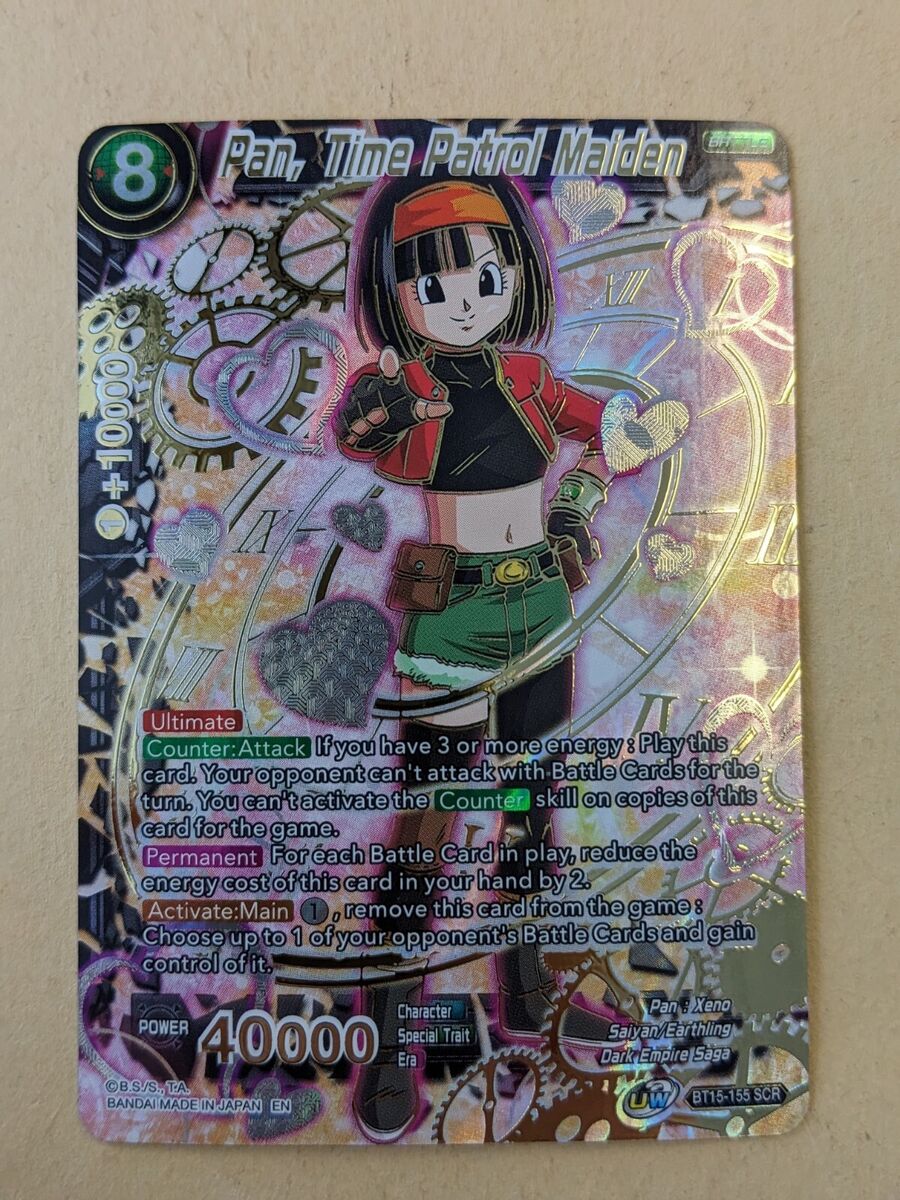 PAN, TIME PATROL MAIDEN FOIL-DRAGON BALL SUPER CARD GAME PAN, TIME PATROL MAIDEN FOIL-DRAGON BALL SUPER CARD GAME