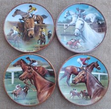 ROYAL WORCESTER “GREAT RACEHORSES” PLATE SELECTION by MELVYN BUCKLEY.