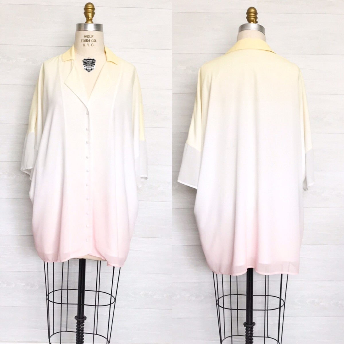 lpa dress shirt LPA REVOLVE Dress Shirt with Waist Tie Green XS