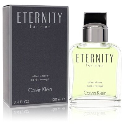 Eternity By Calvin Klein After Shave 3.4oz/100ml For Men Fragrance Scent