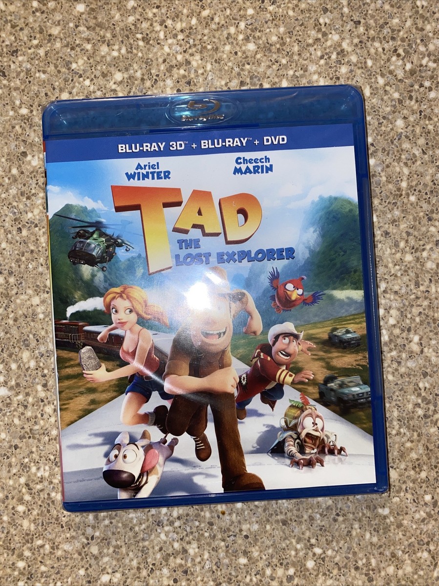 TAD THE LOST EXPLORER New Sealed Blu-ray 3D Blu-ray DVD