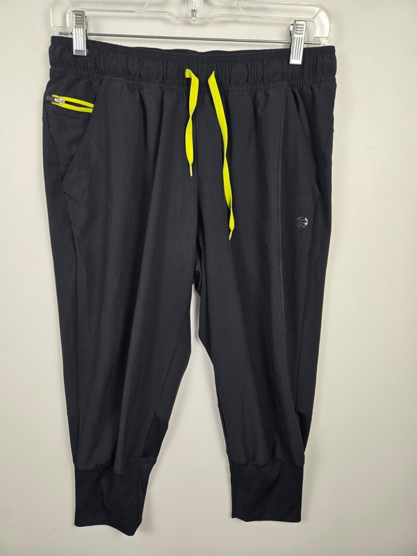 Impact Jogger Pants Womens Size M Black Slim Fit Elastic Waistband Drawstring